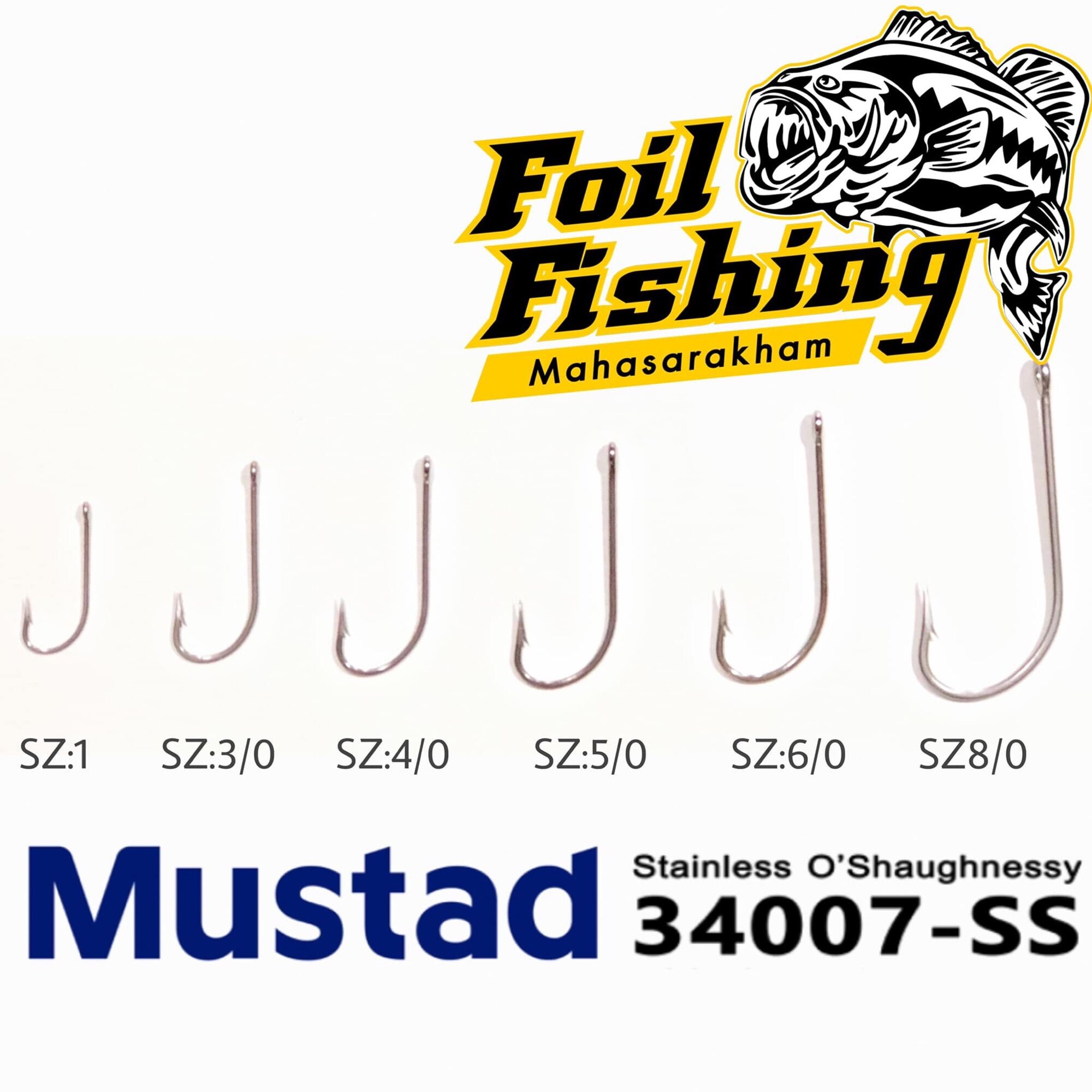 เบ็ด MUSTAD 2335/1 หน้าตรงก้นห่วง เบ็ดตกปลาชนิดนี้เหมาะสำหรับ