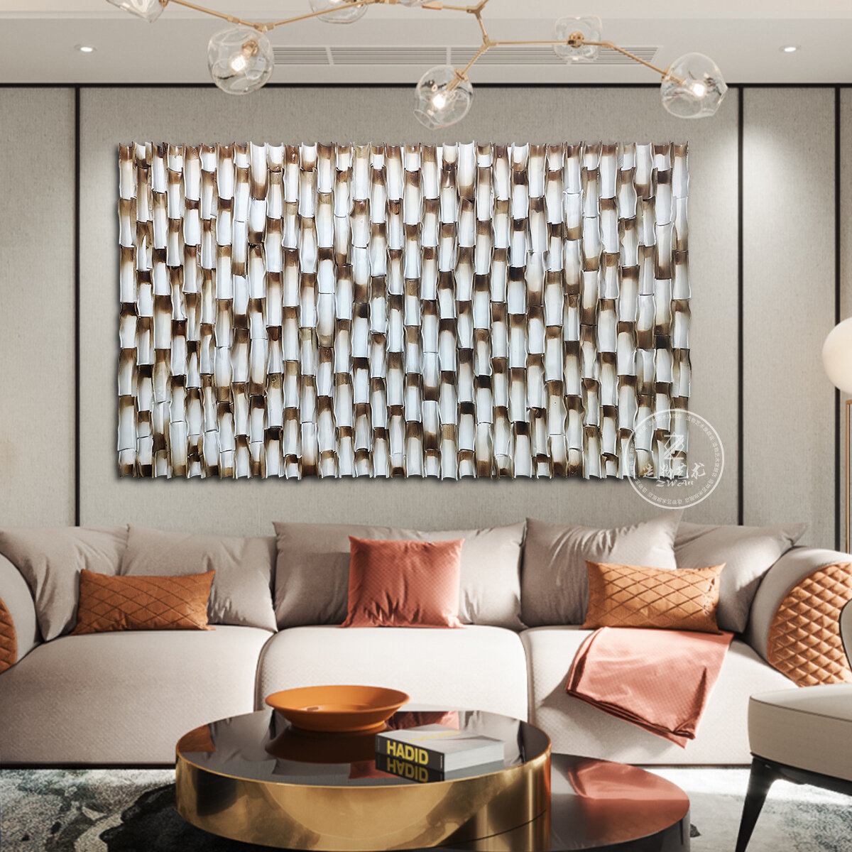 ZWART | Art Installation Handmade 3D Decorative Wall Art ราคา 16,593 บาท*ส่งฟรี