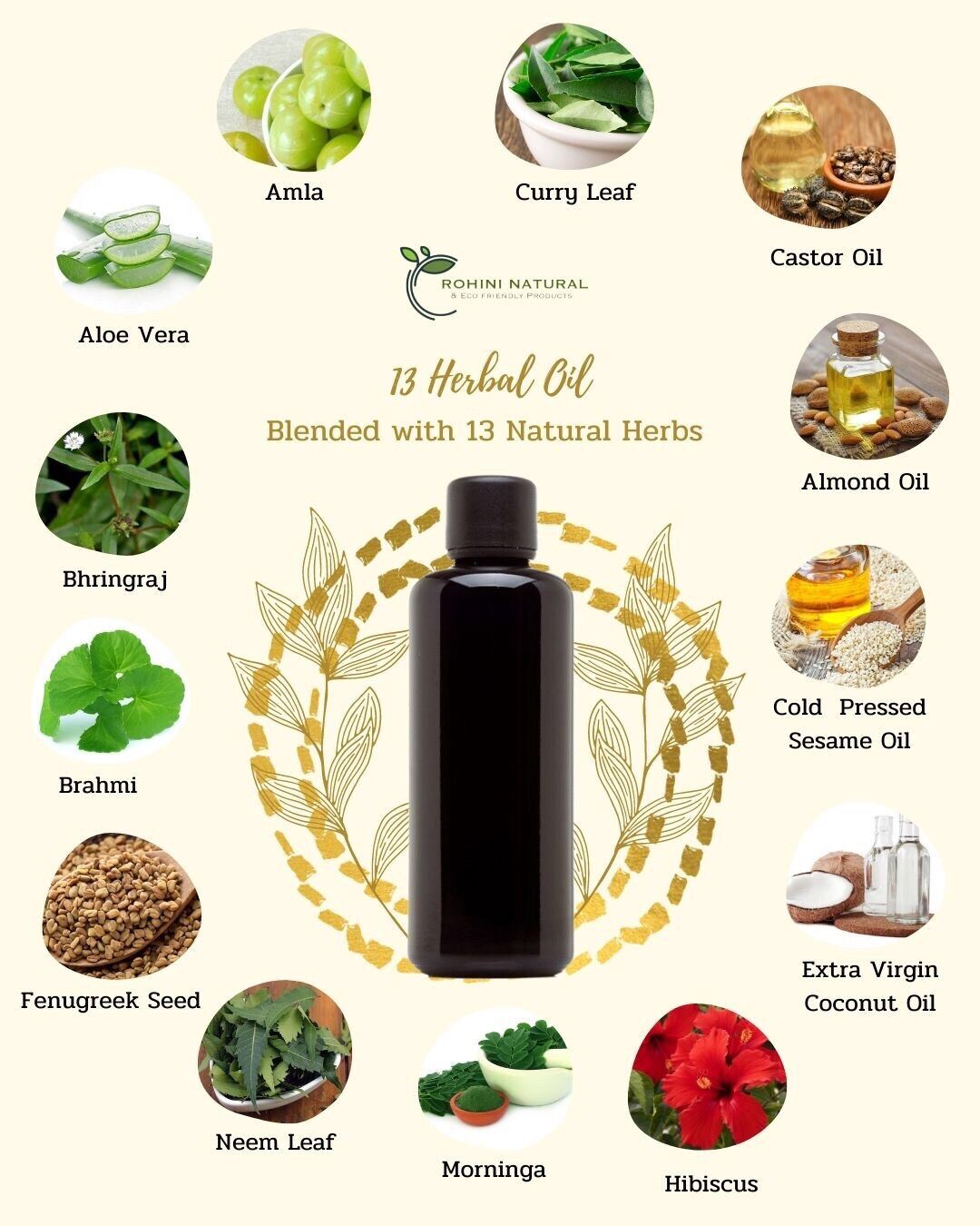 Ayurvedic Herbal infuse Hair oil 280 Ml 500 baht Lazada.co.th