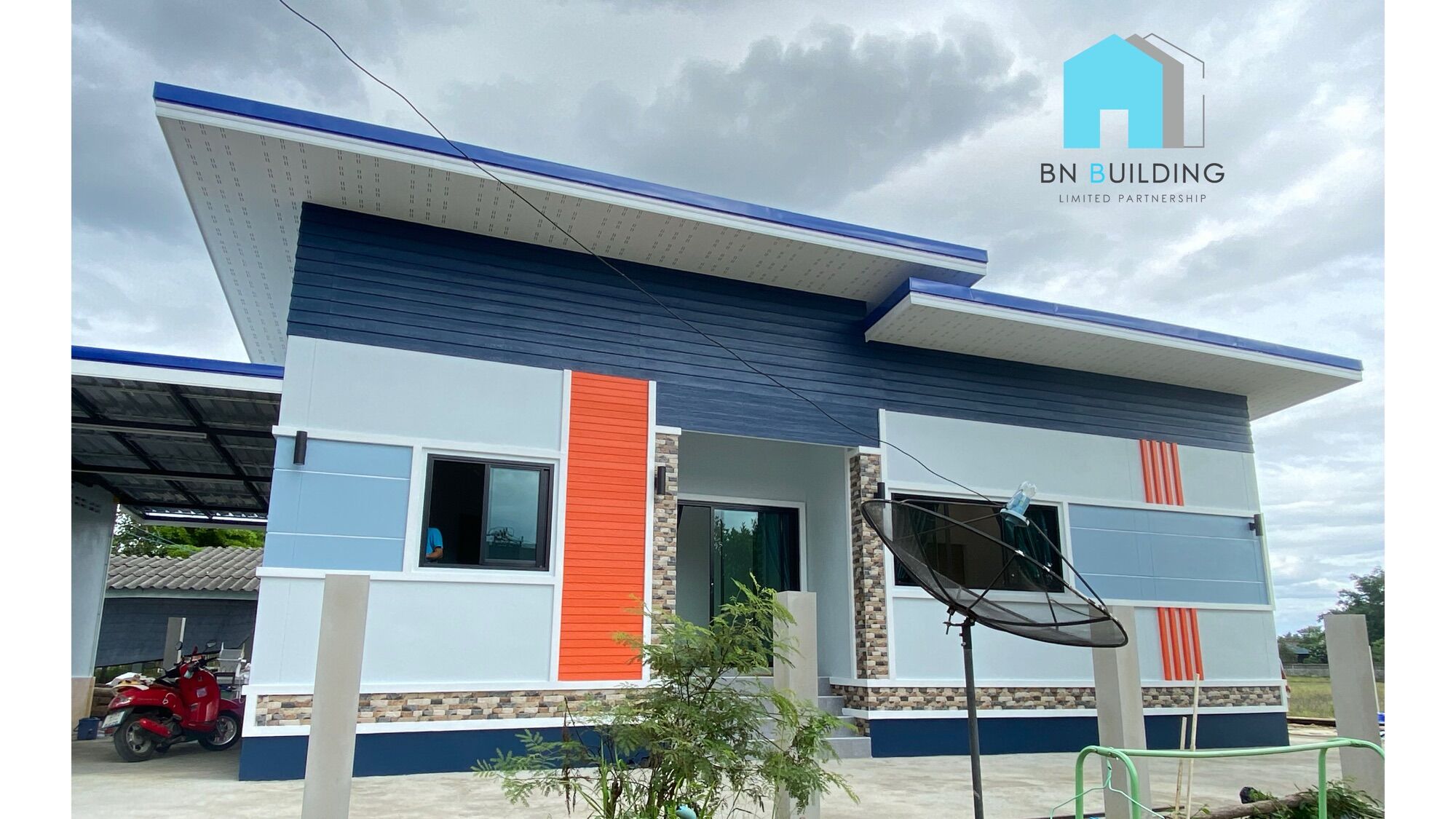 แบบบ้านโมเดิร์นราคาถูก 3 ห้องนอน 2 ห้องน้ำ ราคา 8xx,xxx - Home design ...