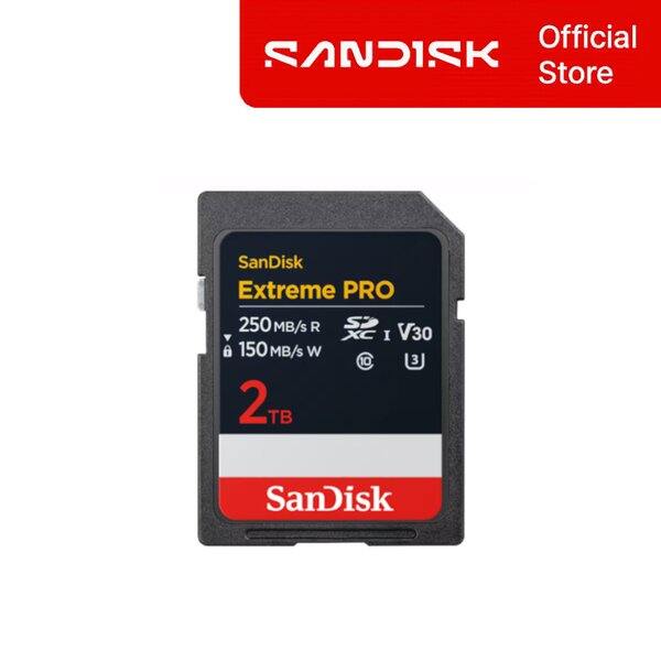 Sandisk | Sandisk Extreme Pro V30 Sd Card 2Tb Dxxd Sdxc U3 250Mb/S ราคา 24,044 บาท*ส่งฟรี