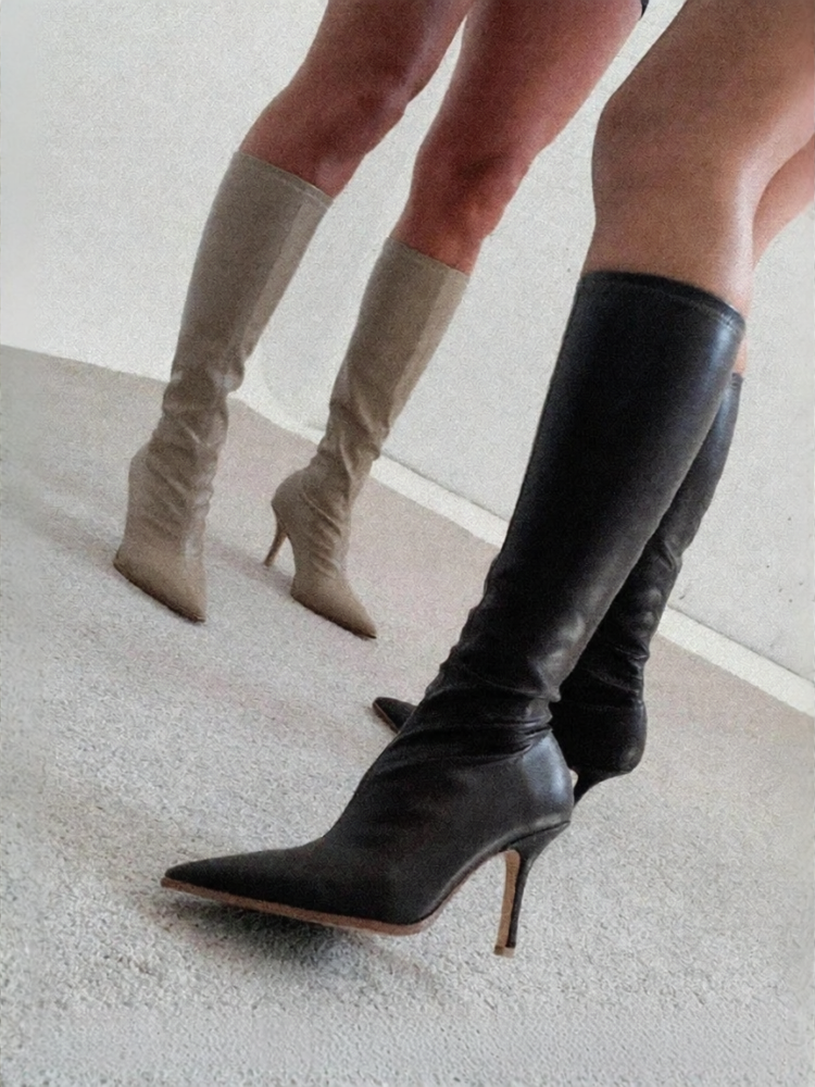 Tony Bianco | Soft Fit Sexy Slimming Knee-high Boots ราคา 10,982 บาท*ส่งฟรี