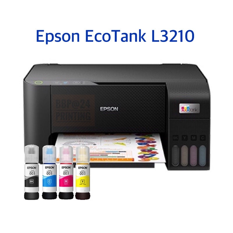 Epson Ecotank L3210 เครื่องพิมพ์มัลติฟังก์ชันเครื่องใหม่มือ1 ประกัน ศูนย์ 2 ปี Th 0942