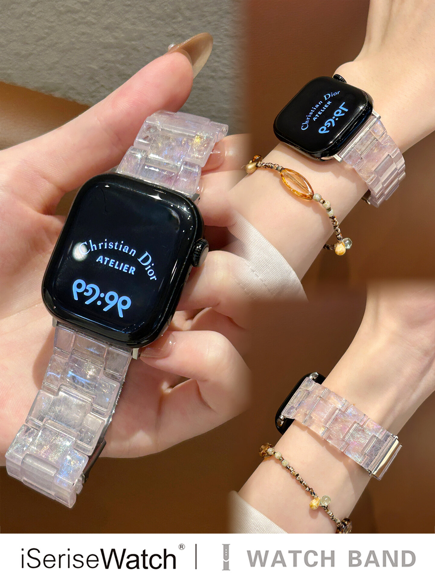 iSeriseWatch | Creative Breathable Premium Sports Watch Band Resin ราคา 664 บาท*ส่งฟรี