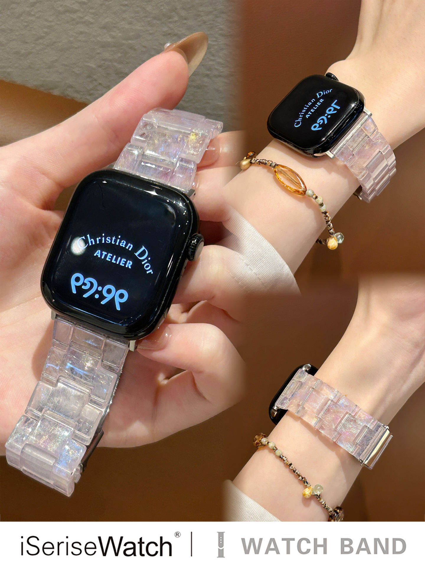 iSeriseWatch | Creative Breathable Premium Sports Watch Band Resin