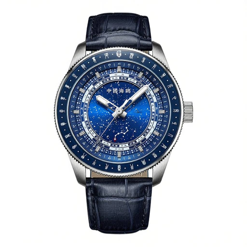 SEA-GULL | Men's Automatic Mechanical Watch Business 24 Solar Terms Display ราคา 33,463 บาท*ส่งฟรี