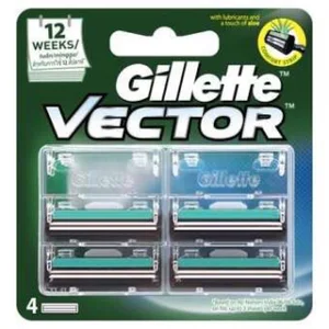 ภาพหน้าปกสินค้าใบมีด Gillette Vector แพ๊ค 4 ชิ้น สุกคถ้ม ซึ่งคุณอาจชอบสินค้านี้