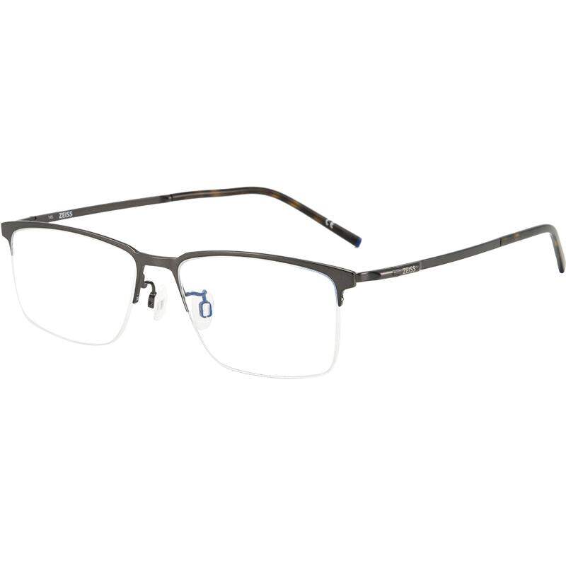Zeiss | Ultra-light Titanium Myopia Glasses Frame Large Face Semi-rimmed ราคา 10,816 บาท*ส่งฟรี
