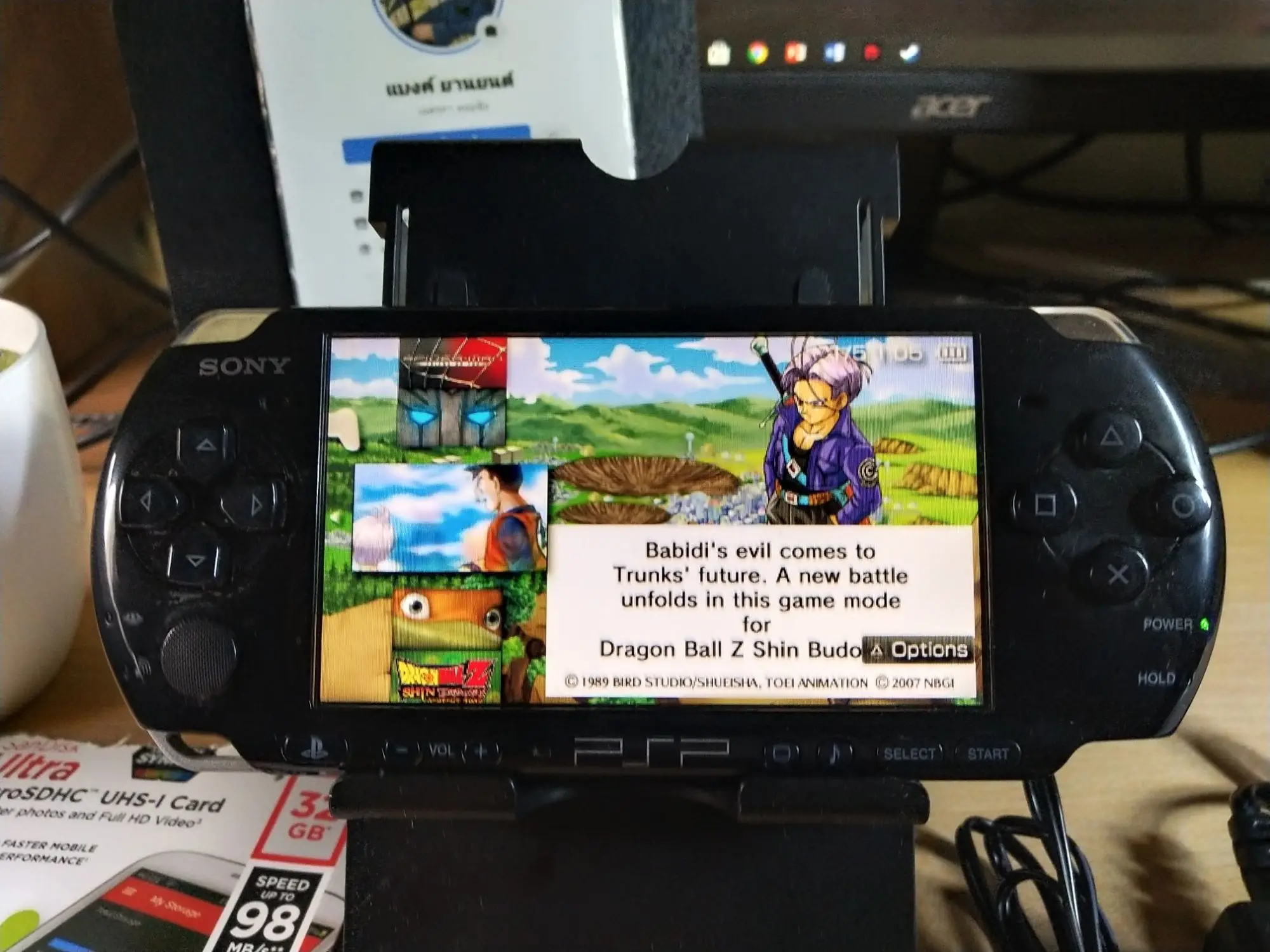 PSP Sony รุ่น3001 สภาพสวยพร้อมเล่นเกมเต็มๆ