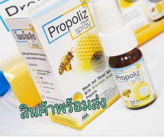 ? พร้อมส่ง? Propoliz Mouth Spray 15 ml โพรโพลิส เมาท์ สเปรย์