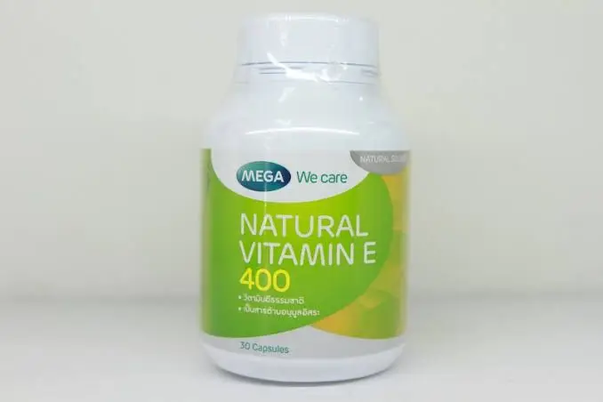 Mega we care natural vitamin E 400 30เม็ด