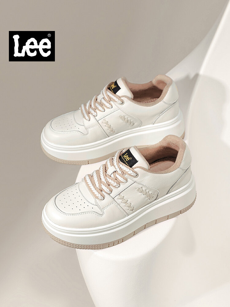 [Lee(ลี) | Thick Sole Petite Women's Sporty Fleece-lined Casual Shoes,Lee(ลี) | Thick Sole Petite Women's Sporty Fleece-lined Casual Shoes,] ราคา 3,888 บาท*ส่งฟรี