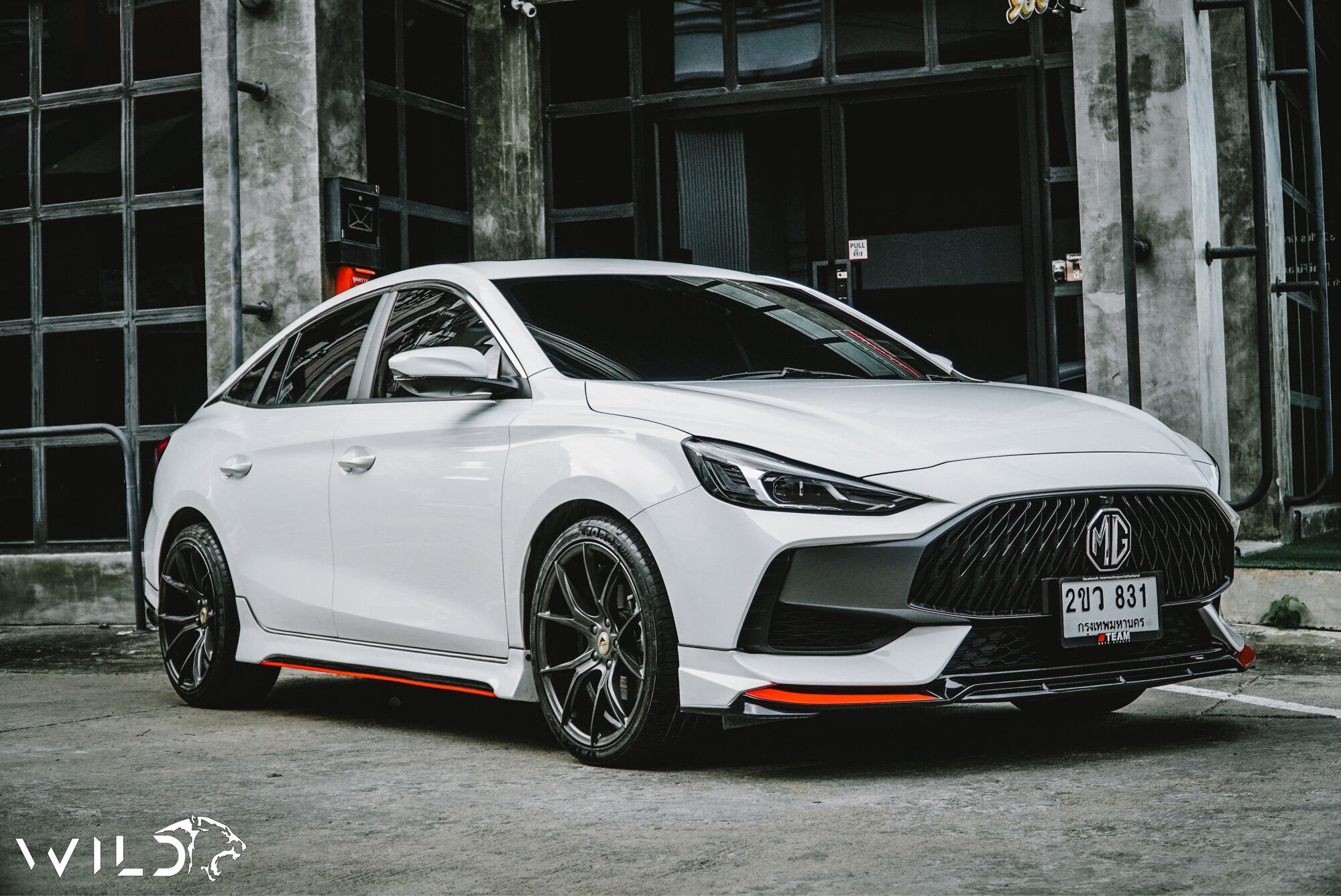 สเกิรต์รอบคัน 4 ชิ้นMG5 ราคา 4,750 บาท*ส่งฟรี