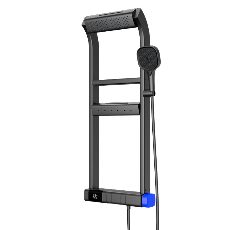 DXD | Pressure Boosting Waterfall Smart Thermostatic Shower Set Gun Gray ราคา 17,861 บาท*ส่งฟรี