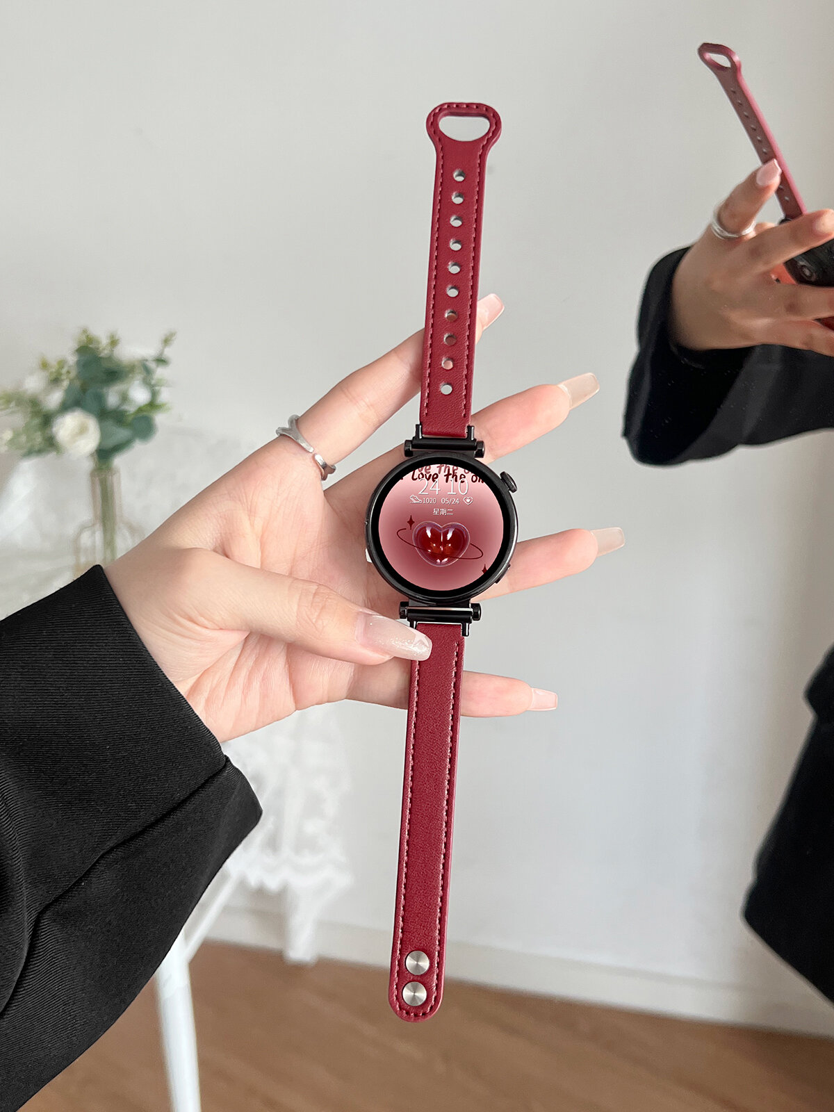XUEZHANGJIA | Women's Genuine Leather High-end Watch Strap ราคา 250 บาท*ส่งฟรี