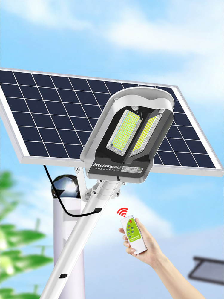 [intelamp | High Brightness Solar Street Light with Human Induction,intelamp | High Brightness Solar Street Light with Human Induction,] ราคา 4,000 บาท*ส่งฟรี