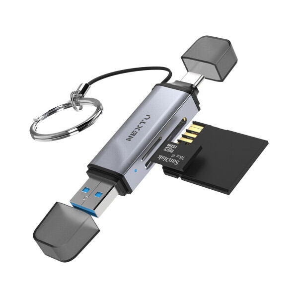 NextU | 9723Tc-Otg Karimi Black Box Multi Sd Card Reader ราคา 542 บาท*ส่งฟรี