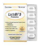 Lactobif Probiotics 5 billion CFU 60 veggies capsule โปรไบติก 60 แตปซูล