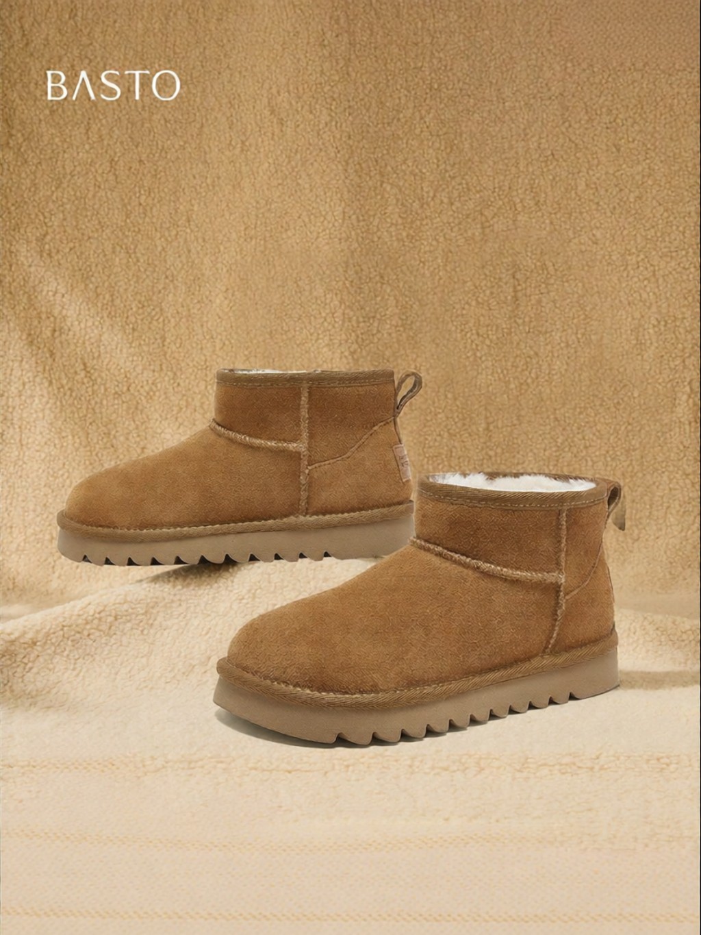 BASTO | Warm Winter New Arrival Snow Boots ราคา 3,634 บาท*ส่งฟรี