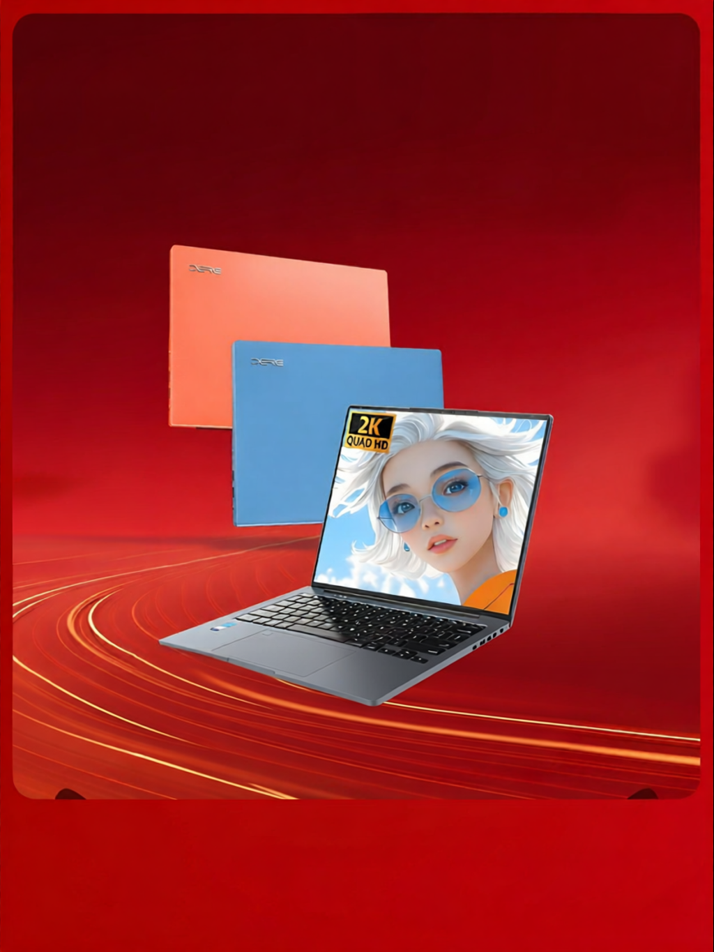 DERE | Lightweight Portable Gaming Laptop High-performance Ultra-thin AI All-purpose ราคา 14,391 บาท*ส่งฟรี