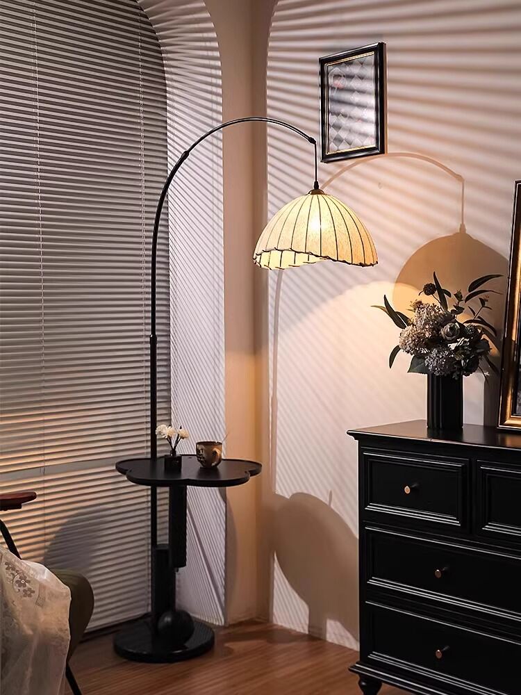 MR.LAMP | Atmospheric Retro Solid Wood Floor Lamp ราคา 7,126 บาท*ส่งฟรี