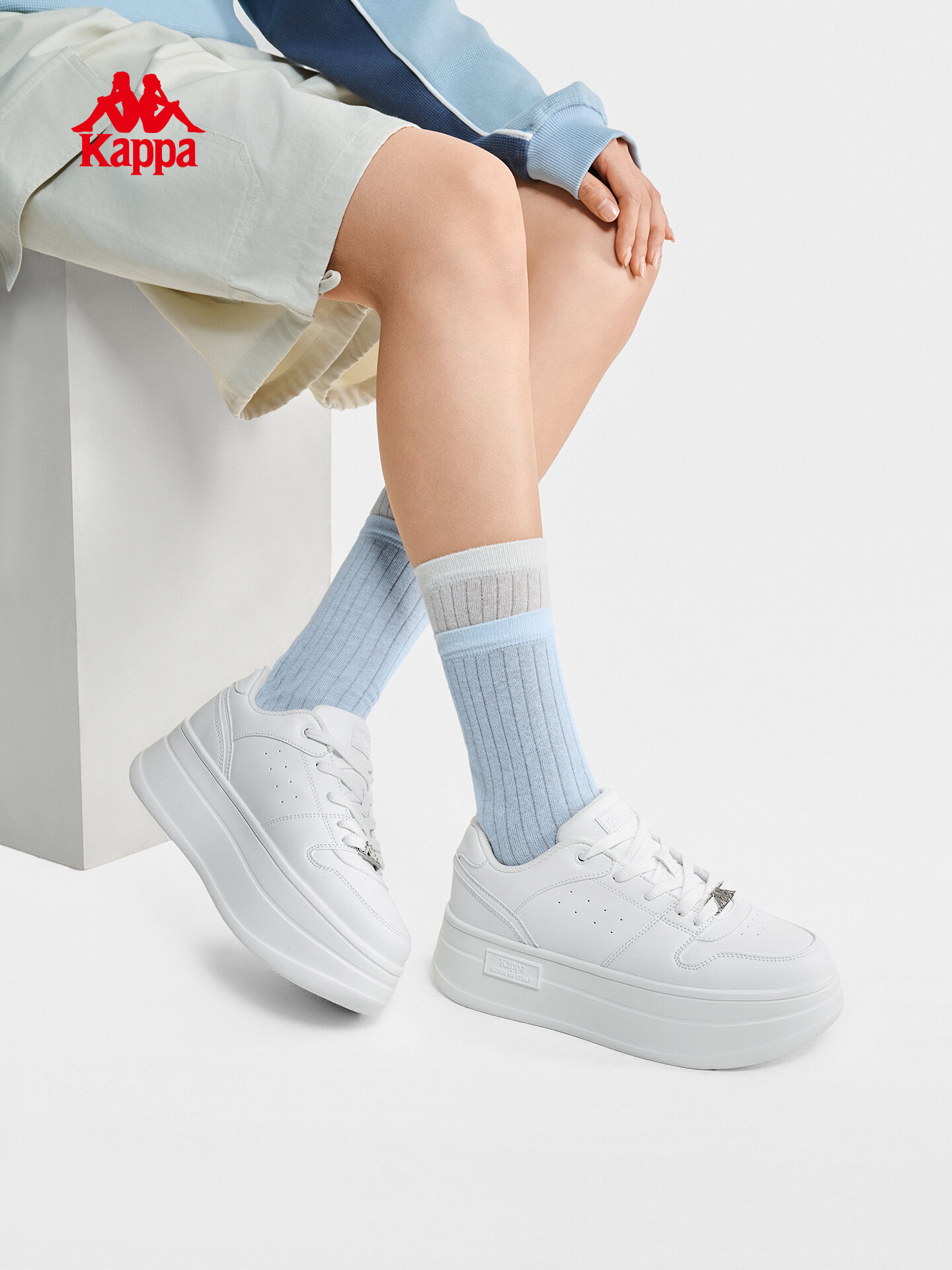 Kappa | Height Increasing Slip-resistant Ladies' Casual Shoes ราคา 3,716 บาท*ส่งฟรี