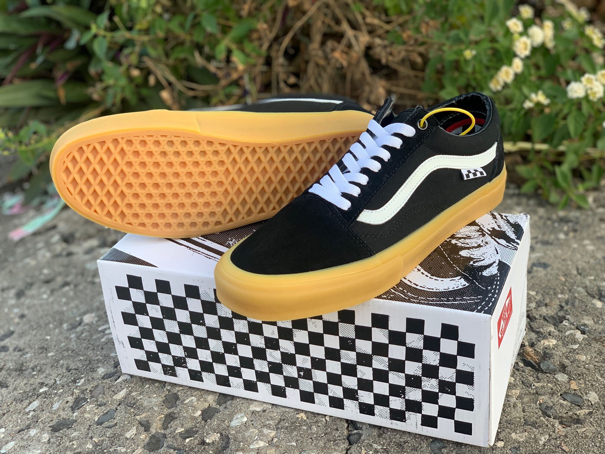 Vans Old Skool ดำคลาสสิค รองเท้าผ้าใบ ในตำนาน (Made in Vietnam) พร้อม