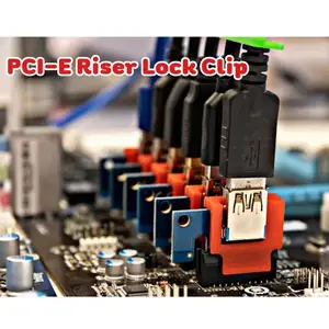 ภาพหน้าปกสินค้าคลิปล็อค PCI-E Riser Lock Clip ช่วยการเชื่อมต่อไรเซอร์กับเมนบอร์ด ซึ่งคุณอาจชอบสินค้านี้