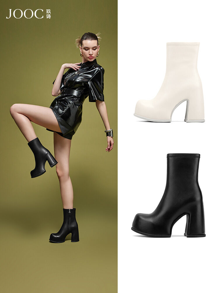 [JOOC | Winter Fashion Boots Waterproof Platform Heel,JOOC | Winter Fashion Boots Waterproof Platform Heel,] ราคา 10,800 บาท*ส่งฟรี