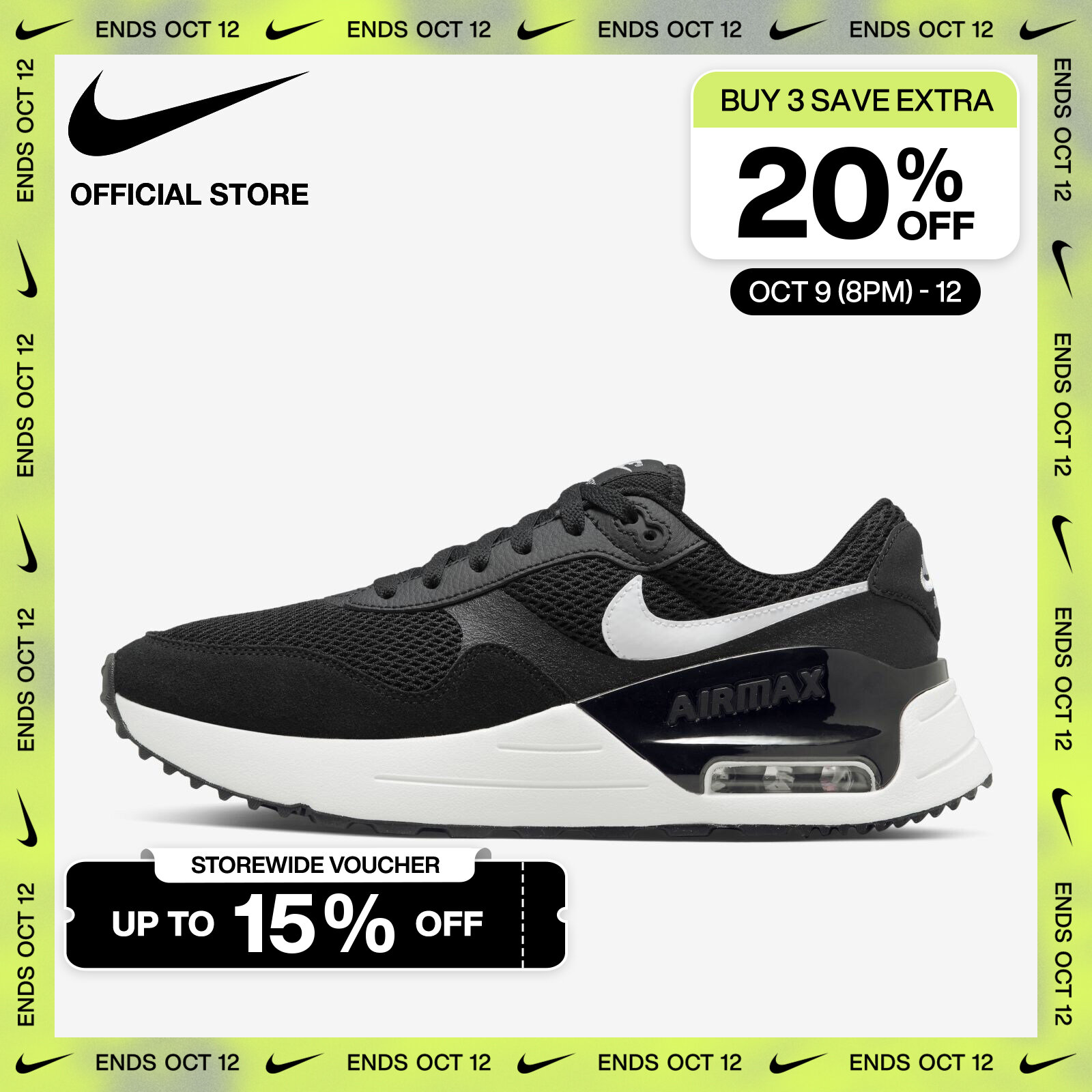 Airmax Shoes Air Max 270 Lazada Nikee AirMax-270 React Men Running