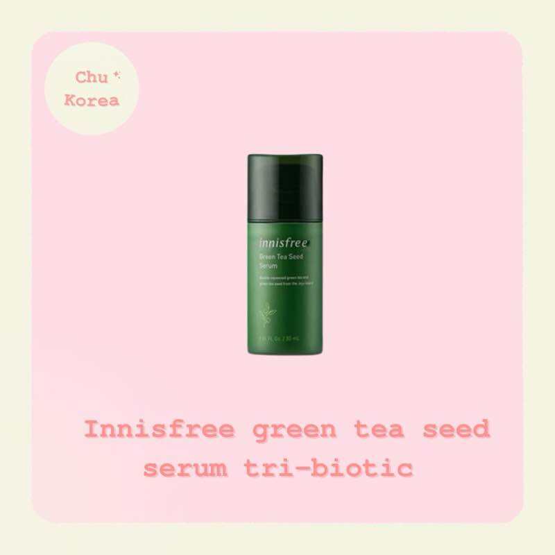 🔥[พร้อมส่ง/แท้💯]🔥 เซรั่มชาเขียว Innisfree Green Tea Seed Serum Tri