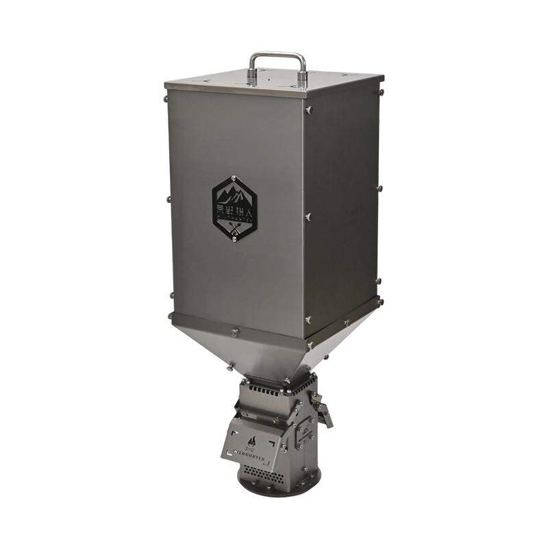 HUANGYELIEREN | Lightweight Titanium Large Capacity Removable Fuel Box Campfire Stove ราคา 12,890 บาท*ส่งฟรี