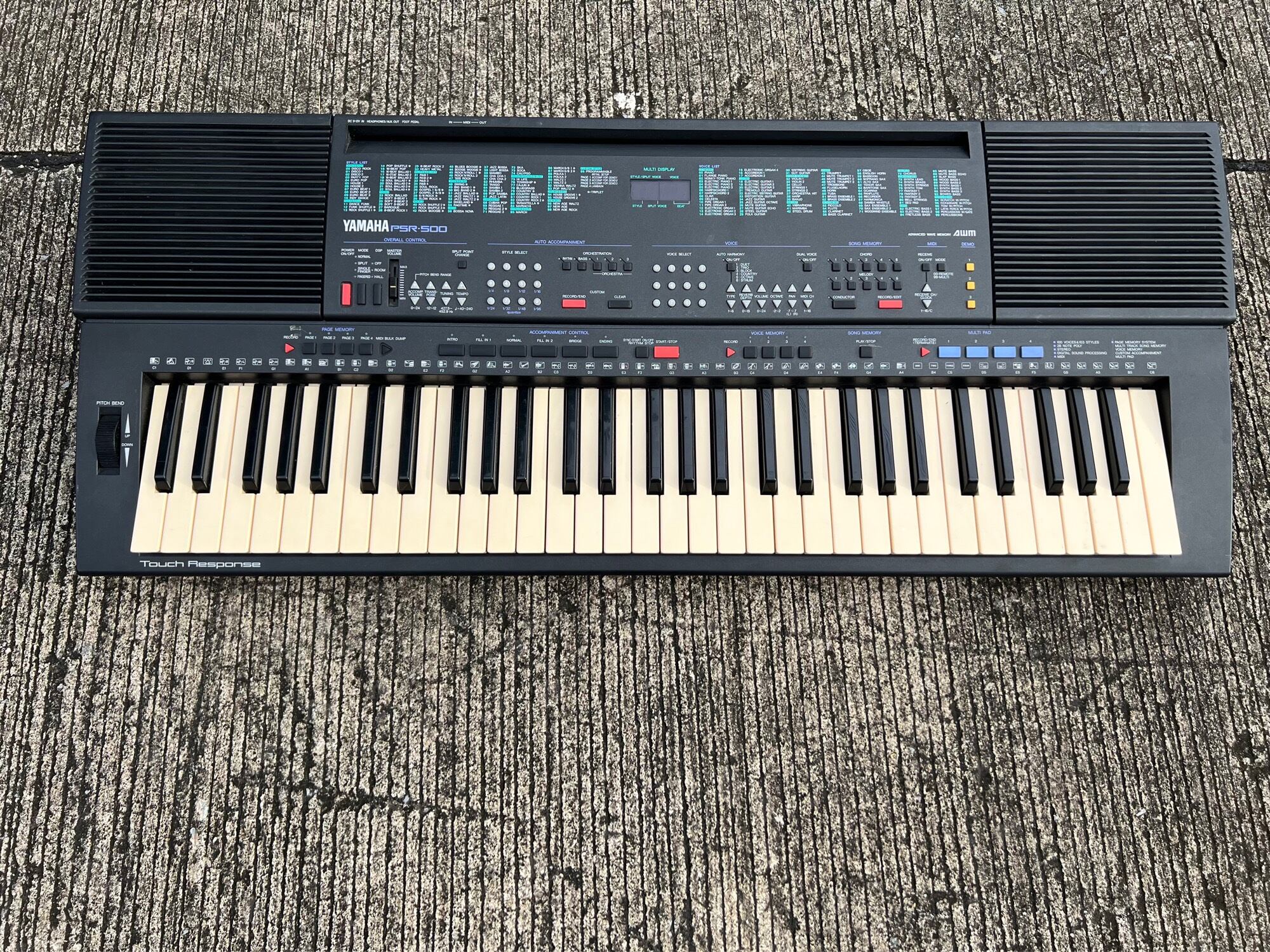 คีย์บอร์ด Yamaha PSR500 มือสอง Lazada.co.th