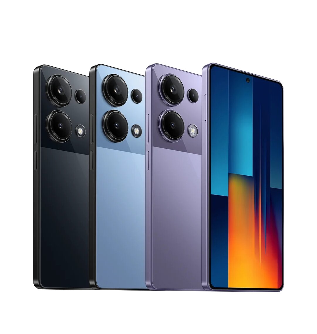 Poco M6 Pro Ram 8 Rom 256G เครื่องใหม่ เครื่องศูนย์ไทยแท้ รับประกันศูนย์ 1 ปี ราคา 7,390 บาท*ส่งฟรี