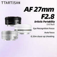 เลนส์ TTArtisan AF 27mm f2.8 สำหรับกล้อง APS-C โฟกัสอัตโนมัติ รับรู้ดวงตา ถ่ายใกล้ 0.35m ดีไซน์กะทัดรัด ใช้กับ Sony E Fuji X Z Mount