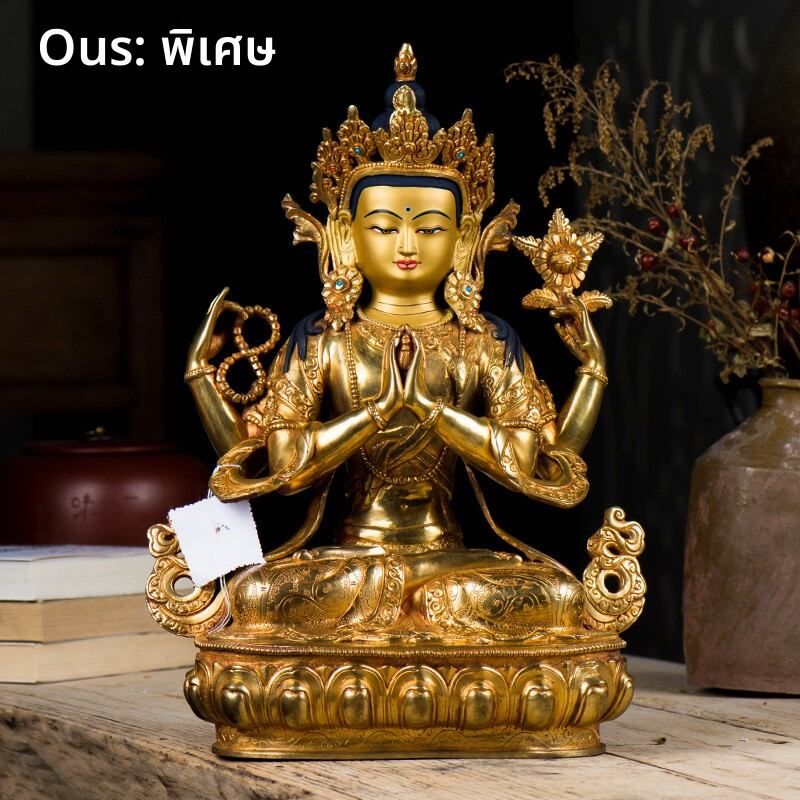 [OSITE | Nepalese Style Home Decor 10 Inch Four-Armed Guanyin Copper Statue,OSITE | Nepalese Style Home Decor 10 Inch Four-Armed Guanyin Copper Statue,] ราคา 32,970 บาท*ส่งฟรี