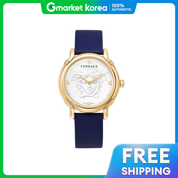 Versace | Versace Vepn00420 Safety Pin Women's Leather Watch ราคา 22,741 บาท*ส่งฟรี