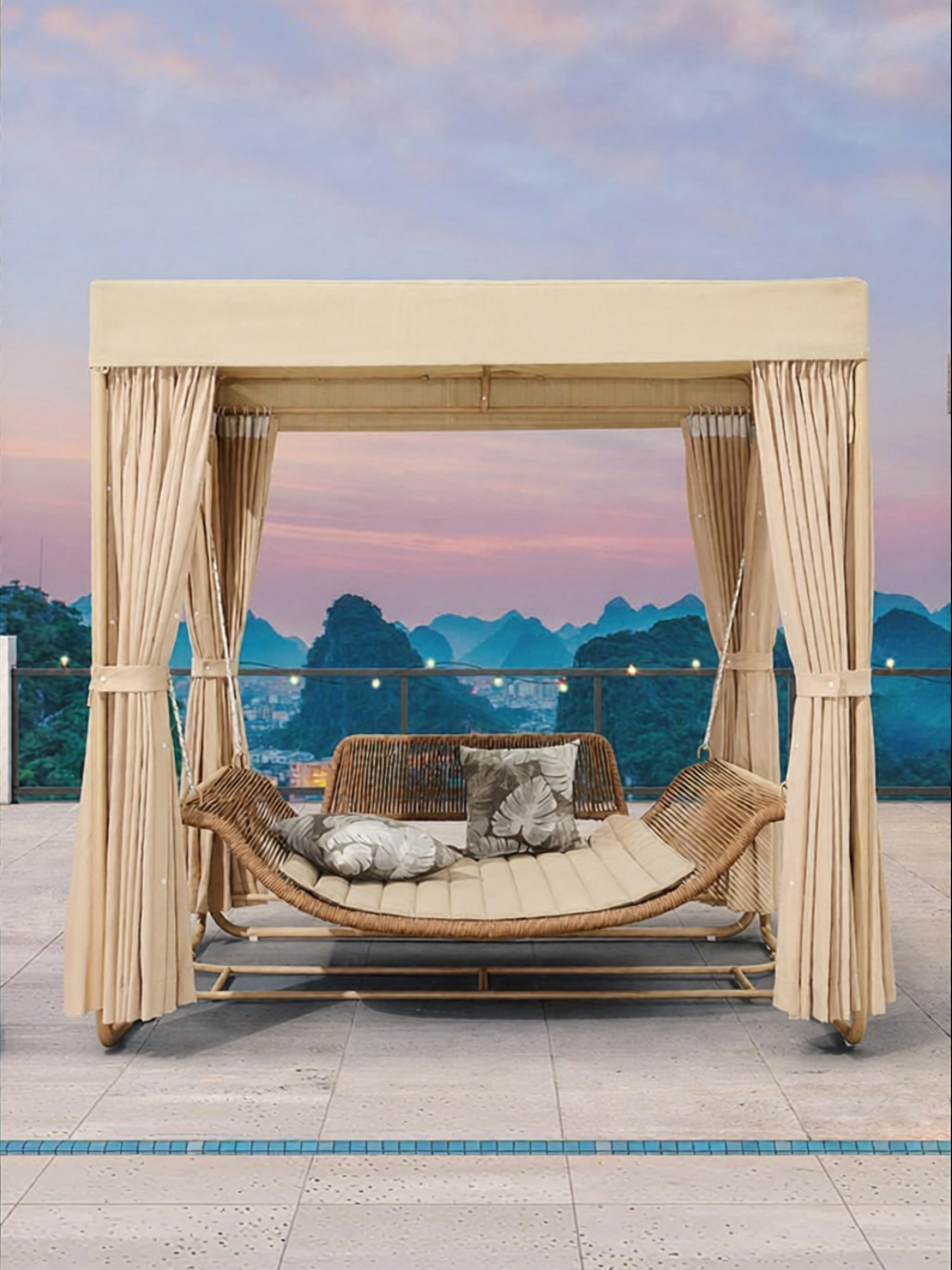 ST MIRREN | Outdoor Garden Swing Bed ราคา 14,787 บาท*ส่งฟรี
