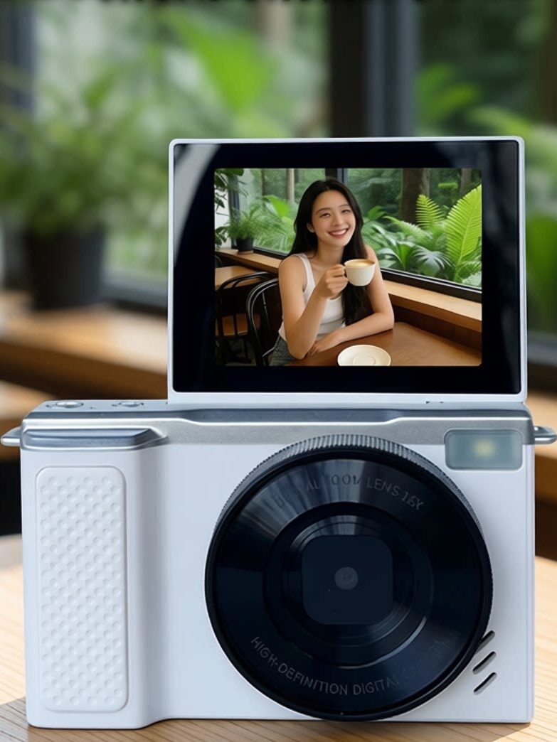 Flip Screen High Definition CCD Digital Camera for Students ราคา 2,563 บาท*ส่งฟรี
