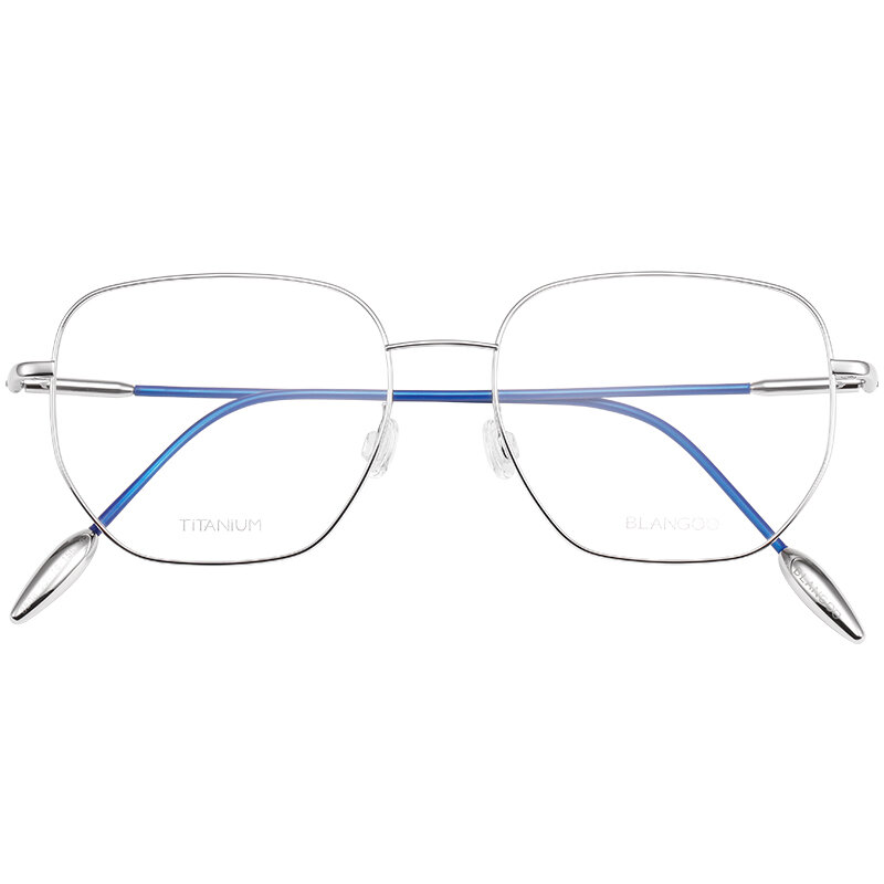 BLANGOO | Titanium Full-Rim Thin-Edge Eyeglasses Frame with Weighted Design ราคา 7,165 บาท*ส่งฟรี