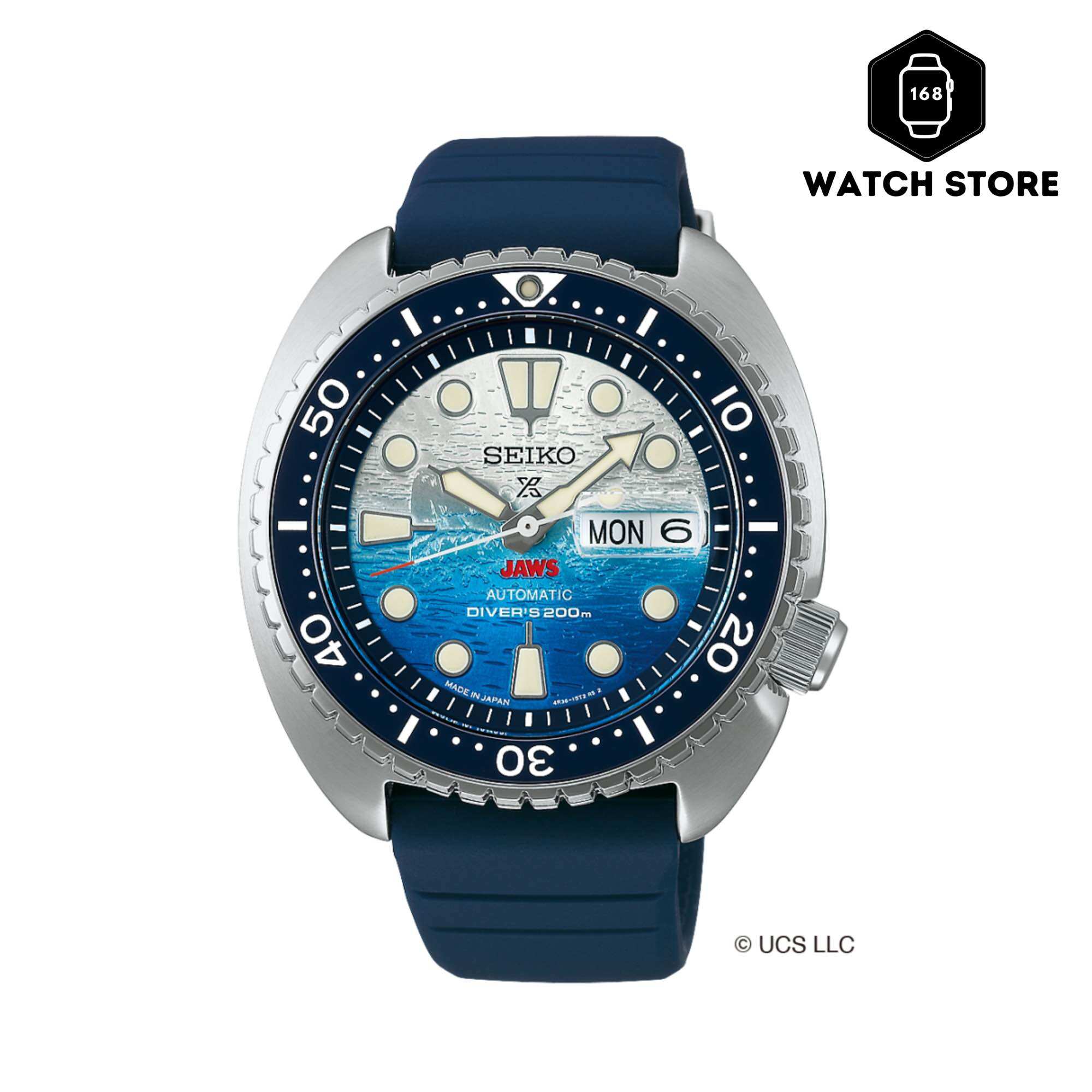 นาฬิกา SEIKO PROSPEX DIVER SCUBA JAWS 50TH ANNIVERSARY LIMITED EDITION MODEL รุ่น SBDY137 ราคา 37,800 บาท*ส่งฟรี