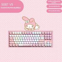 Akko | คีย์บอร์ดกลไกไร้สาย ร่วมมือกับ HelloKitty สำหรับการทำงานและเล่นเกม