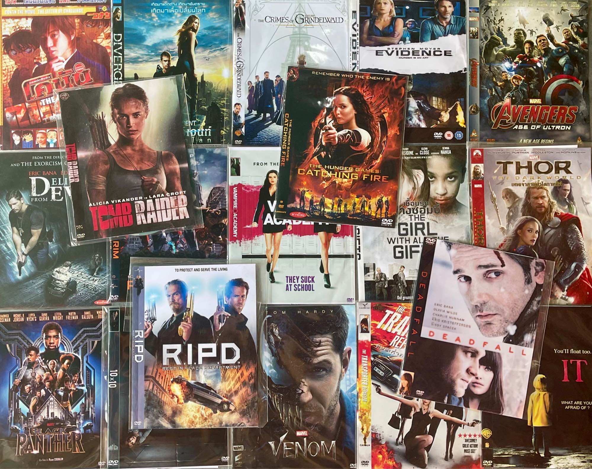 Dvd Without Box, in Envelope, Contains Several Movies. ราคา  7 บาท*ส่งฟรี