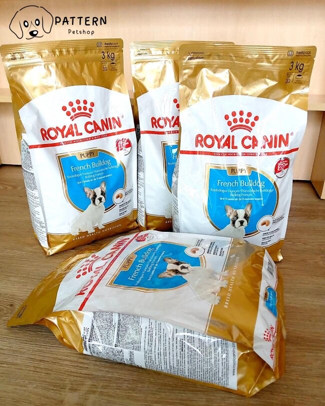 Royal Canin French Bulldog Puppy อาหารสุนัขแบบเม็ด สำหรับลูกสุนัขพันธุ์ ...
