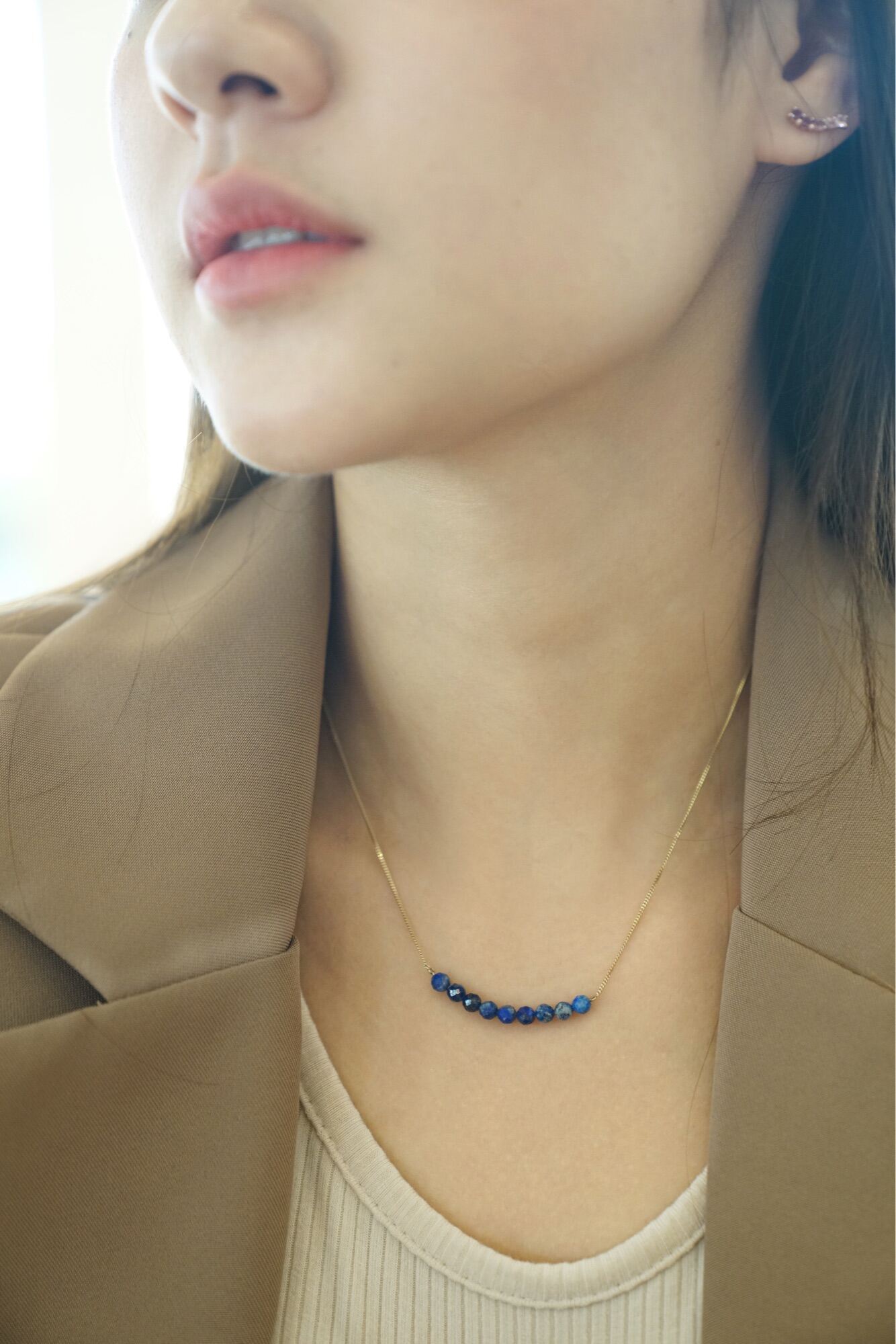 Saph necklace No.1 with Lapis Lazuli - SAPH - ThaiPick