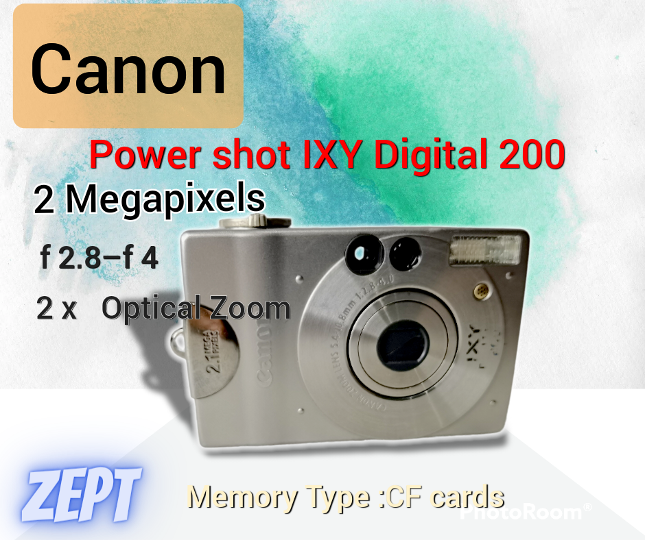 Canon IXY DIGITAL 200 登場! - デジタルカメラ