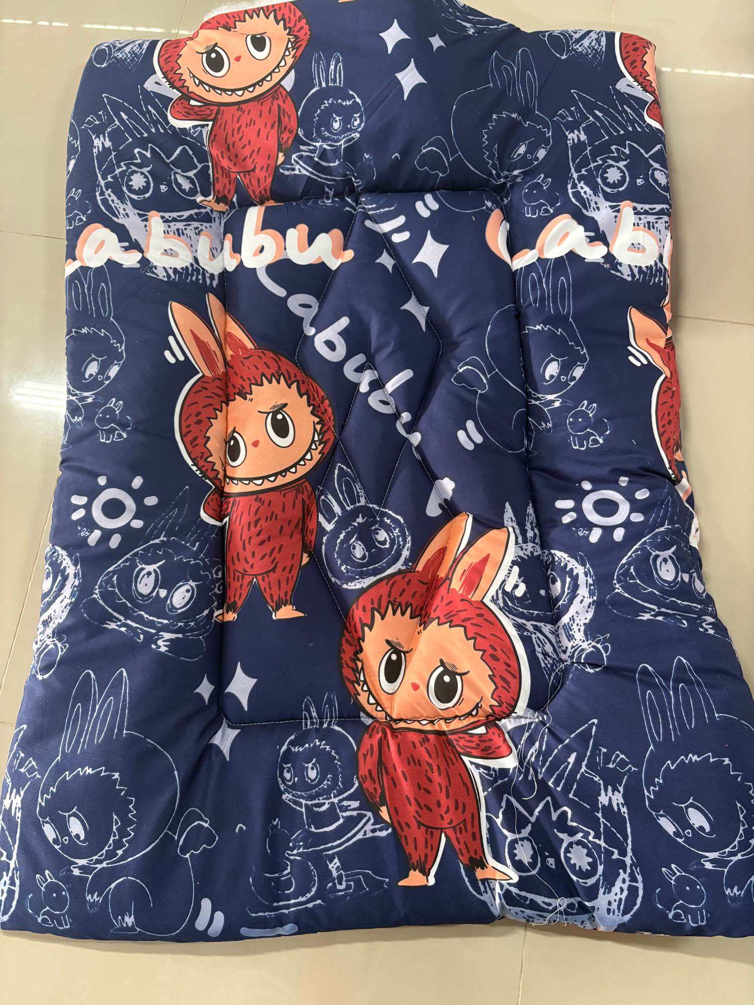 ที่นอนอนุบาล หนา3ซม. ขนาด 80x115ซม. ตีนตุ๊กแก มีหมอนในตัว👧🧒🎒