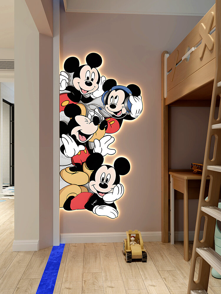 [XIANGTUYIN | Mickey Children's Bedroom Wall Light Painting,XIANGTUYIN | Mickey Children's Bedroom Wall Light Painting,] ราคา 3,145 บาท*ส่งฟรี