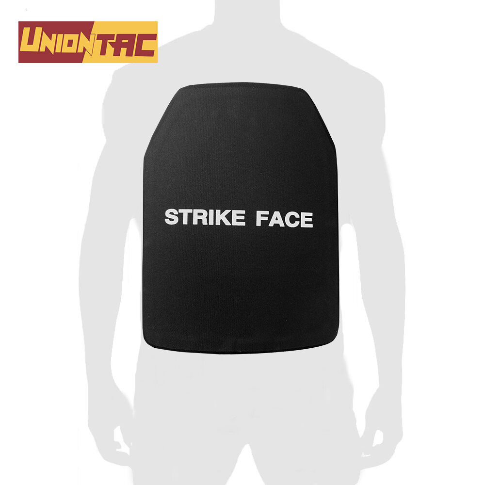 UNIONTAC NIJ IV Ballistic Plates 11"*14" big Size Armor 7.62 Plate Ceramic Bulletproof Panels level 4 stand alone plate with test report for tactical vest. 