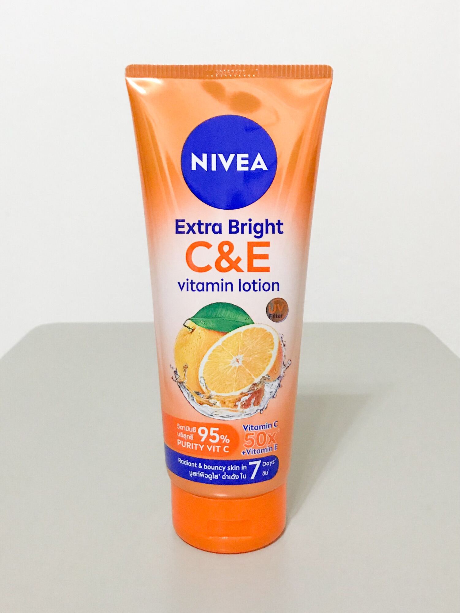 Nivea Extra Bright C E Vitamin Lotion 320 ml นีเวีย โลชั่นบำรุงผิวกาย ...